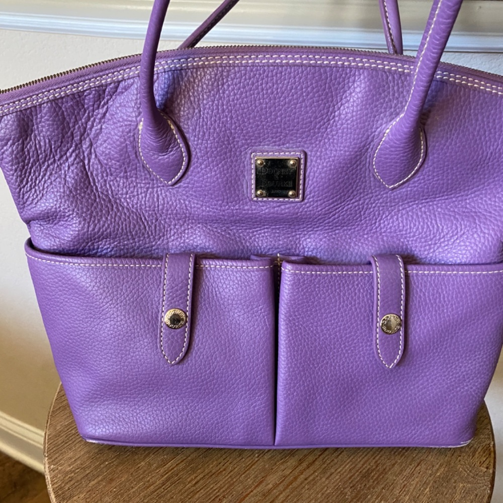 Dooney Bourke Lilac Bag - Picture 2 of 7
